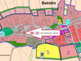 Prodej pozemku k bydlení, 1122 m², Bačetín