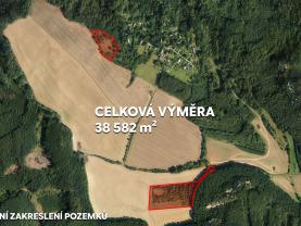 Prodej souboru pozemků, 38582 m², Blíževedly