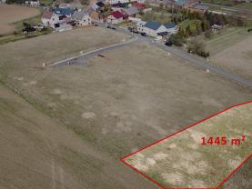 Prodej pozemku k bydlení, 1445 m², Čelechovice