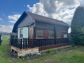 Prodej zahrady s chatkou, 427 m², Měrunice