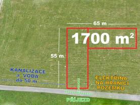 Prodej pole, 1700 m², Šenov