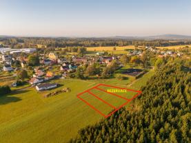 Prodej pozemku k bydlení, 1000 m², Krásná, Aš