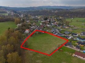 Prodej pozemku k bydlení, 4651 m², Šabina