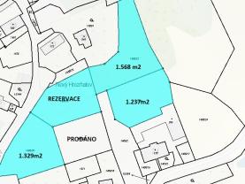 Prodej pozemku k bydlení, 1.237 m², Cheb, ul. Nový Hrozňatov