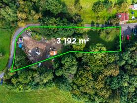 Prodej pozemku k bydlení, 3192 m², Děčín - Vilsnice