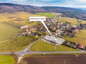 Prodej rodinného domu s prodejnou v Křivicích