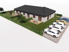 Prodej bytu 3+kk, 86 m² ve výstavbě. Obec Žáky - Štrampouch