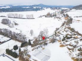 Prodej zahrady s chatkou, 515 m², Provodín