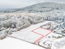 Prodej pozemku k bydlení, 1692 m², Dobřív