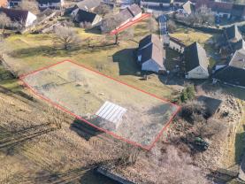 Prodej pozemku k bydlení, 1064 m², Chlumy