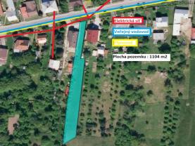 Prodej zahrady, 1104 m², Loučka