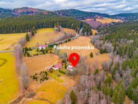 Prodej pozemku k bydlení, 2934 m2, v Horní Vltavici