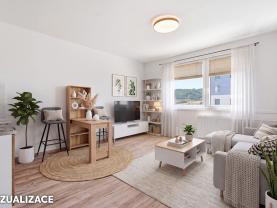 Prodej bytu 1+1, 39 m², Děčín, ul. Čsl. partyzánů