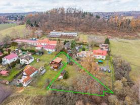 Prodej pozemku k bydlení, 1300 m², Kamenice