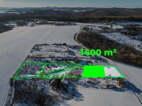 Prodej pozemku k bydlení, 1400 m², Halenkovice