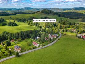 Prodej pozemku k bydlení, 2 708 m², Kunratice - Lipnice