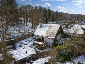 Prodej chaty, 49 m², pozemek 233 m²,Tehov, ul. Údolí Raků