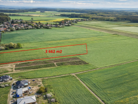 Prodej pozemku k bydlení, 3662 m², Bělušice