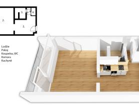 Prodej bytu 1+kk, 35 m², Zlín, ul. Družstevní
