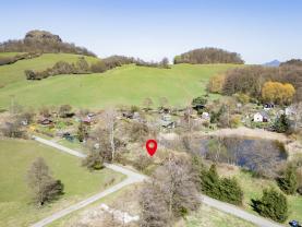 Prodej zahrady s chatkou, 515 m², Provodín
