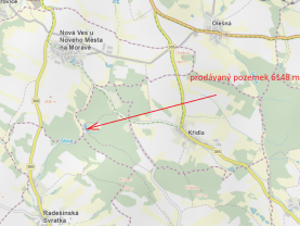 Prodej pole v Dlouhém 6148 m2