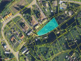Prodej pozemku k bydlení, 1277 m², Záchlumí