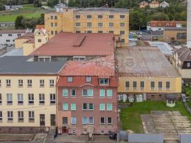 Prodej nájemního domu, 1318 m², Cheb, ul. Pekařská