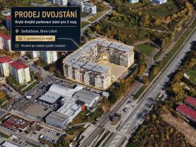 Prodej garážového stání, 26 m², Brno, ul. Sedláčkova