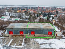 Pronájem skladu, 383 m², Veleň, ul. K Cihelně