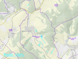Prodej louky, 127756 m², Bohuslavice nad Vláří