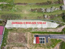 Prodej zahrady, 1236 m², Čistá