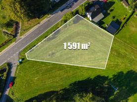 Prodej pozemku k bydlení, 1591 m², Krásná Lípa