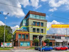 Pronájem kancelářského prostoru, 123 m², Ostrava, ul. Horní