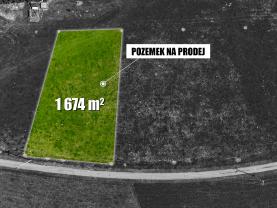 Prodej pozemku k bydlení, 1674 m², Huntířov