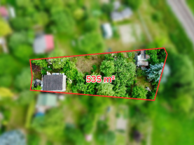Prodej zahrady, 535 m², Letohrad
