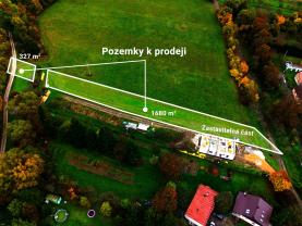 Prodej pozemku k bydlení, 2007 m², Pitín