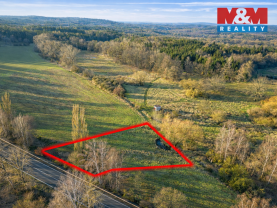 Prodej louky, 2509 m², Orlík nad Vltavou