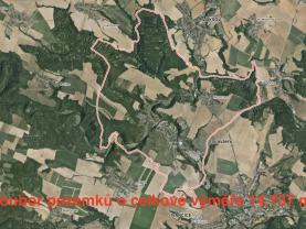 Prodej pole, 14737 m², Oslavany