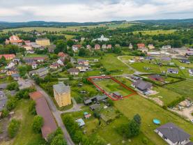 Prodej pozemku k bydlení, 1624 m², Hazlov