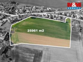 Prodej pozemku k bydlení, 25 961 m², Chlustina