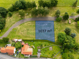 Prodej pozemku k bydlení, 1037 m², Dobrná