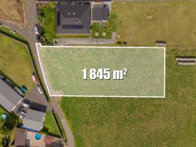 Prodej pozemku k bydlení, 1845 m², Rtyně nad Bílinou