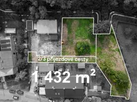 Prodej pozemku k bydlení, 1432 m², Ostrava, ul. Horymírova