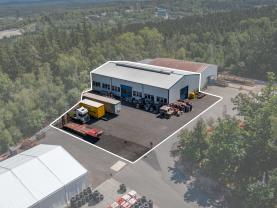 Pronájem výrobního objektu, 594 m², Dubno