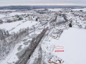 Prodej pozemku k bydlení, 1500 m², Nová Bystřice