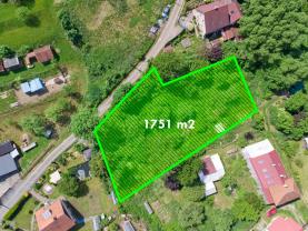 Prodej pozemku k bydlení, 1751 m², Růžďka