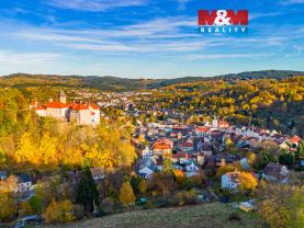 Prodej stavebního pozemku, 1207 m², Vimperk, ul. Výhledy