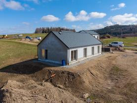 Prodej rodinného domu 113 m2 k dokončení, Rudolec u Březové.