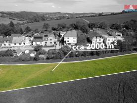 Prodej pozemku k bydlení, 2000 m², Bílovice
