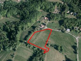 Prodej pozemku k bydlení, 9011 m², Prostřední Bečva